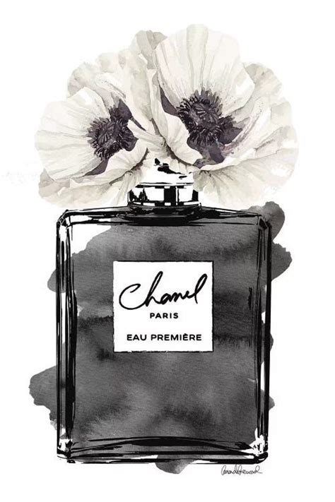 chanel perfume art black and white|printable chanel wall art.